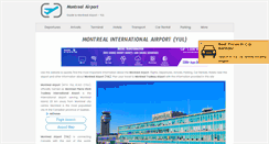 Desktop Screenshot of montreal-airport.com