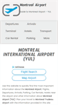 Mobile Screenshot of montreal-airport.com